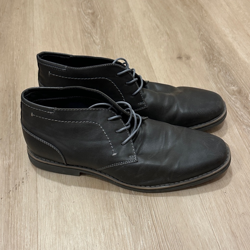 Sonoma Black Chukka Boots for Men